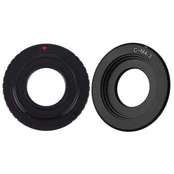 2 Шт. Адаптер для объектива с креплением Camera C: 1 шт. Для Fujifilm X Mount Fuji X-Pro1 X-E2 X-M1 Переходное кольцо для камеры C-FX и 1 шт. Для Micro-