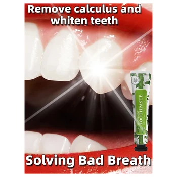 Зубная паста для отбеливания зубов, удаления запаха изо рта, неприятного запаха изо рта, профилактики зубного камня, пародонтита, очищения полости рта Зубной пастой