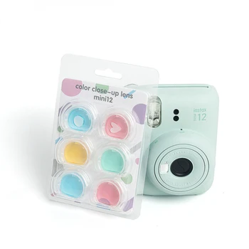 Новый 46 шт. компл Объектив с цветным фильтром и зеркалом для фотоаппаратов мгновенной печати Fujifilm Instax Mini 12 Фотографические Аксессуары