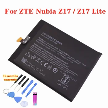Новый Li3932T44P6h806139 Сменный Аккумулятор Для ZTE Nubia Z17/Z17 Lite Z17Lite NX591J NX563J 3200 мАч Высококачественный Аккумулятор + Инструменты